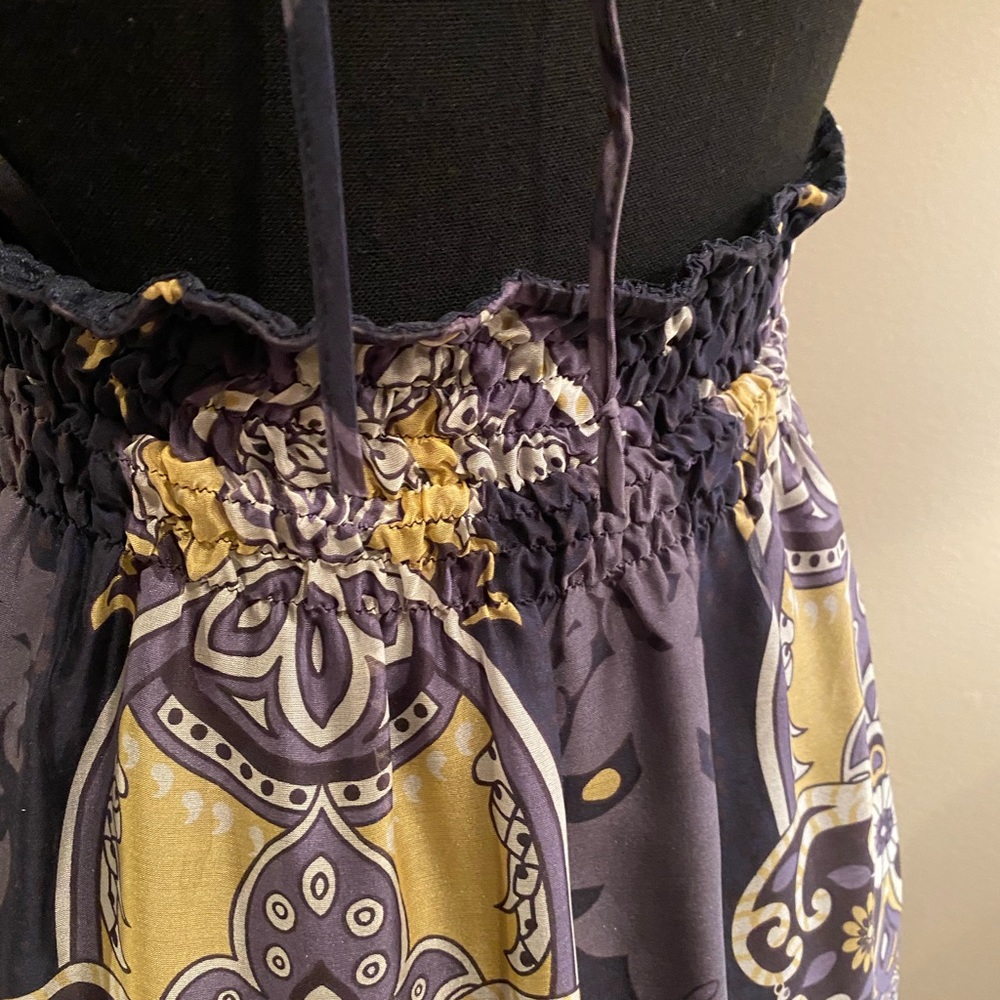 100% silk maxi dress - Picture 5 of 13